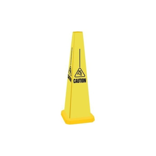 Accuform QUADWARNING SAFETY CONES 35 in H PFC352 PFC352 - main
